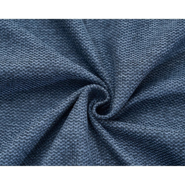 English Elm [new Arrived] Modular Linen Sectional Sofa with Reversible Chaise and Pocket Spring Support Dark Blue W2108S00100