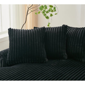 English Elm [new Arrived] 127 Inch Curved L-shape Sectional Sofa Corduroy Cushioned Living Room Seat W2108S00118