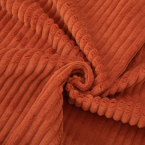 English Elm [new Arrived] Corduroy Modular Sectional Converts 10 Ways Floor Sleeper Lounge Living Room Orange W2108S00151