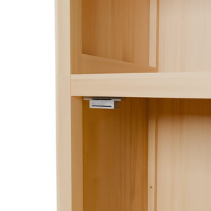 English Elm Natural Bamboo Slim Tower Cabinet for Bathroom Hallway Vertical Storage Organization W2207P374665