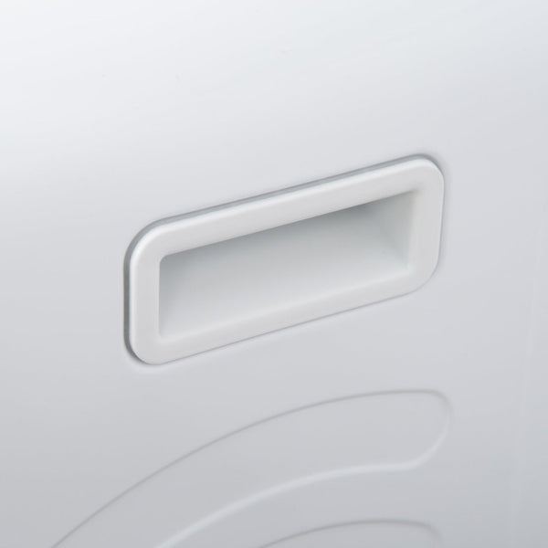 English Elm Homcom Compact Front Load Electric Dryer 3.2 Cu Ft Steel Drum Seven Modes for Small Spaces White W2225P156102