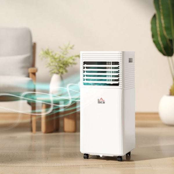English Elm Homcom 10000 BTU Portable AC Unit 4In1 Cooling Fan Dehumidifier for 441 Sq Ft W2225P596937