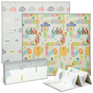 English Elm Qaba Reversible Foam Baby Play Mat Waterproof Cushioned Surface for Infants Toddlers W2225P596947