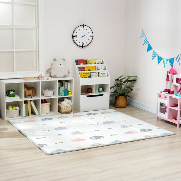 English Elm Qaba Reversible Foam Baby Play Mat Waterproof Cushioned Surface for Infants Toddlers W2225P596947