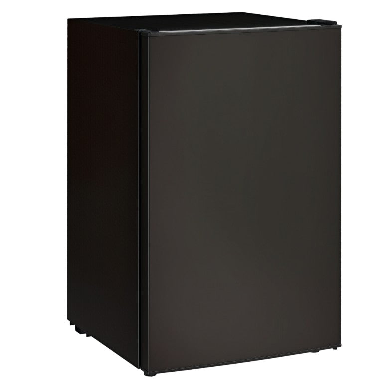 English Elm Homcom 4.5 Cu Ft Compact Refrigerator with Freezer Quiet Energy Efficient Dorm Fridge Black W2225P597557