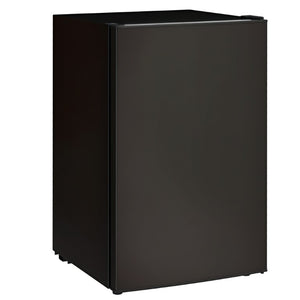 English Elm Homcom 4.5 Cu Ft Compact Refrigerator with Freezer Quiet Energy Efficient Dorm Fridge Black W2225P597557