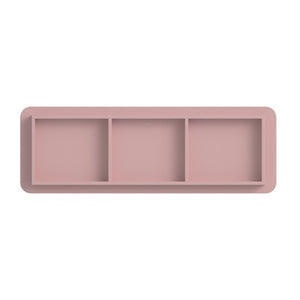English Elm 6 Drawer Solid Wood Dresser with Sculpted Ripple Fronts for Bedroom or Nursery Pink W2263P503294