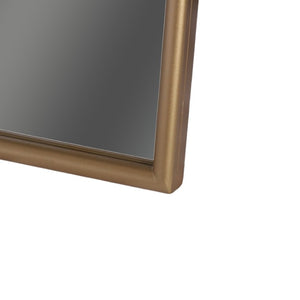 English Elm 40X30 Baroque Arch Wall Mirror Ornate Gold Crown Frame for Entryway or Living Room W2263P530366
