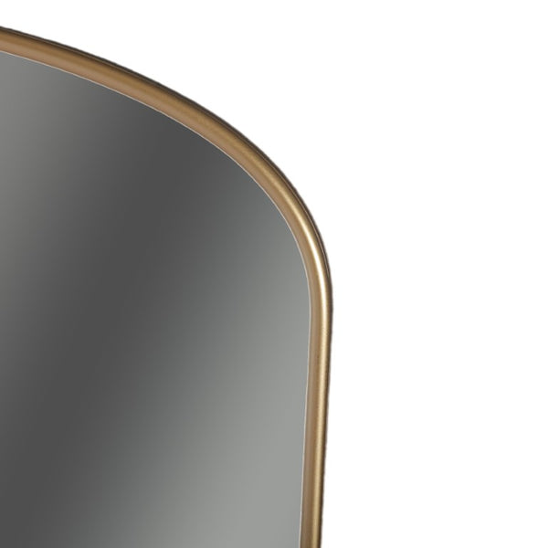 English Elm 40X30 Baroque Arch Wall Mirror Ornate Gold Crown Frame for Entryway or Living Room W2263P530366