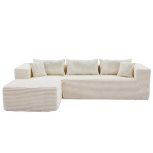 English Elm Modular Cloud Sofa with Gold Legs Flexible Layout for Contemporary Living Rooms W2311P363533