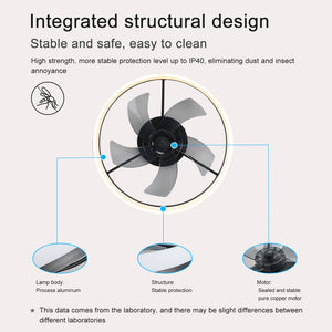 English Elm 20 Inch Flush Mount Ceiling Fan Dimmable LED Matte Black DC Motor Bedroom Living Room W2312P523418
