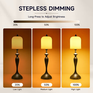 English Elm Vintage Gourd Ceramic Table Lamp Sculptural Bronze Bedside Light with Dimming Control W2312P545497