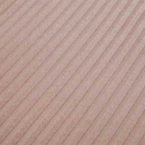 English Elm Oversized Corduroy Chaise Lounge Sofa Ready to Use Pocket Spring Living Room Sleeper Pink W2339P502190
