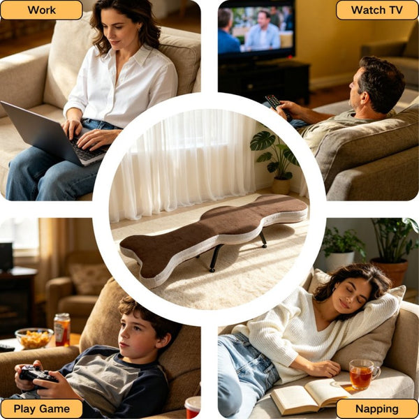 English Elm Multi-functional Teddy Velvet Floor Chair Foldable Ergonomic Lounger for Bedroom Living W244P505756
