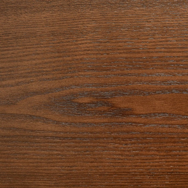 English Elm 20.47 Geometric Embossed MDF Nightstand with 2 Drawers for Bedroom Storage Brown W2582P542313