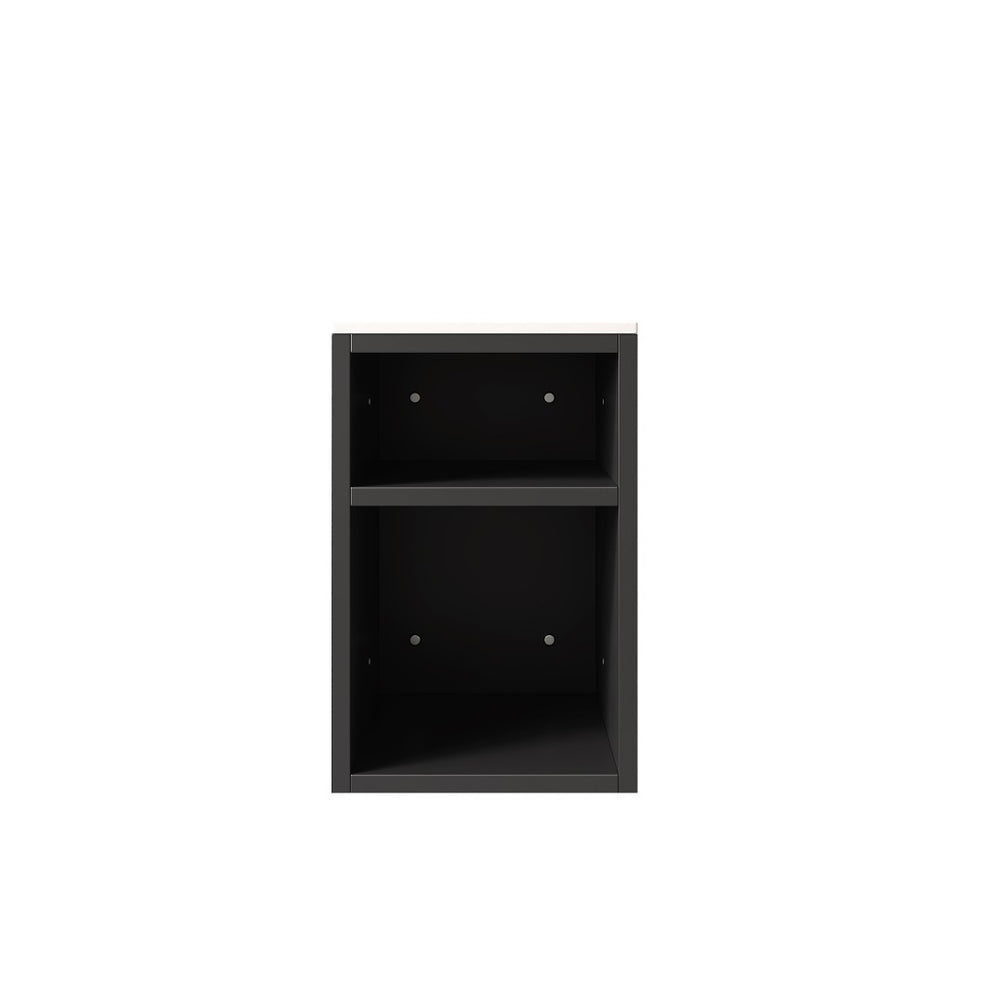 English Elm Tia Wall Mounted Narrow Cabinet Carrara Sintered Stone Shelves Spa Bath Storage W2615P406524