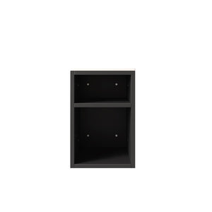 English Elm Tia Wall Mounted Narrow Cabinet Carrara Sintered Stone Shelves Spa Bath Storage W2615P406524