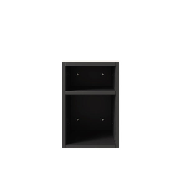 English Elm Tia Wall Mounted Narrow Cabinet Carrara Sintered Stone Shelves Spa Bath Storage W2615P406524