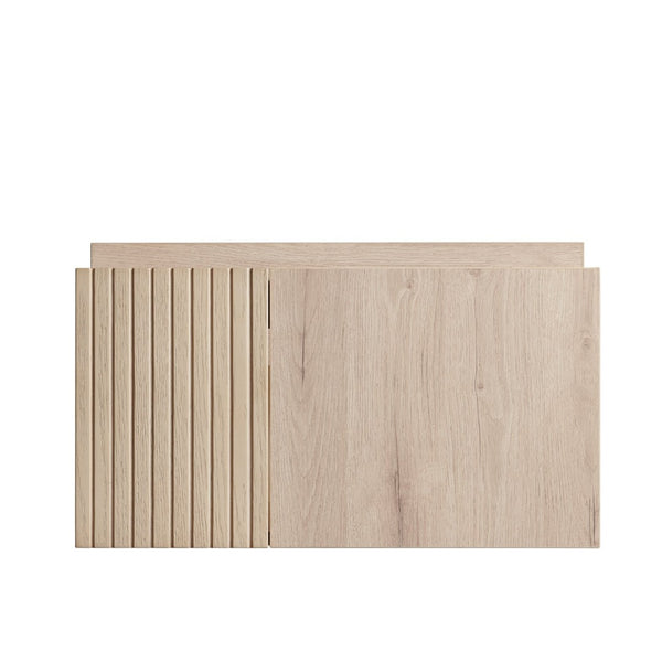 English Elm 24" Muri Oak Woodgrain Plywood Bathroom Vanity Cabinet with Soft Close Double Doors White Oak W2615P479144