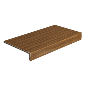 English Elm (5 Pack) Foamed Pvc Wire Shelf Covers Walnut Wood Grain Pantry Closet Kitchen W2641P490279