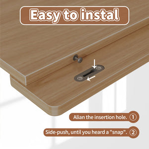 English Elm 30" X 16" Mdf Wood Wire Rack Shelf Panels Odor Free Heavy Duty Pantry Closet Light Oak W2641P490340