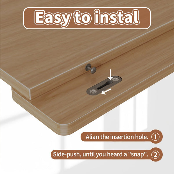 English Elm 30" X 16" Mdf Wood Wire Rack Shelf Panels Odor Free Heavy Duty Pantry Closet Light Oak W2641P490340