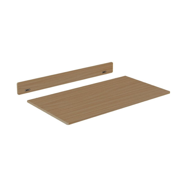English Elm 30" X 16" Mdf Wood Wire Rack Shelf Panels Odor Free Heavy Duty Pantry Closet Light Oak W2641P490340
