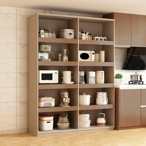 English Elm 30" X 16" Mdf Wood Wire Rack Shelf Panels Odor Free Heavy Duty Pantry Closet Light Oak W2641P490340