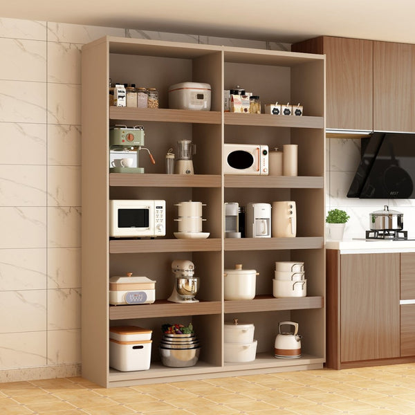 English Elm 30" X 16" Mdf Wood Wire Rack Shelf Panels Odor Free Heavy Duty Pantry Closet Light Oak W2641P490340