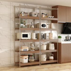 English Elm 30" X 16" Mdf Wood Wire Rack Shelf Panels Odor Free Heavy Duty Pantry Closet Light Oak W2641P490340