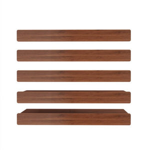 English Elm 30" X 16" Mdf Wood Wire Rack Shelf Panels Odor Free Heavy Duty Pantry Closet Walnut W2641P490362