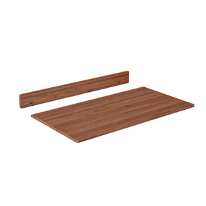 English Elm 30" X 16" Mdf Wood Wire Rack Shelf Panels Odor Free Heavy Duty Pantry Closet Walnut W2641P490362