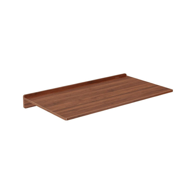 English Elm 30" X 16" Mdf Wood Wire Rack Shelf Panels Odor Free Heavy Duty Pantry Closet Walnut W2641P490362