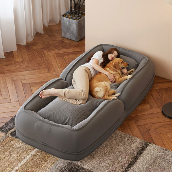 English Elm Upholstered Corduroy Floor Sofa Bed with 5 Reclining Positions for Relaxed Living Grey W2699P535458