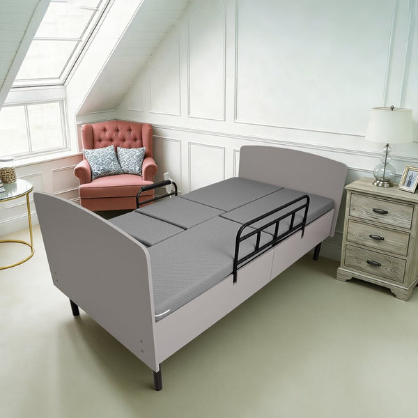 English Elm 3-in-1 Convertible Nursing Bed with German Okin Motors Heavy Duty Elderly Care W2699S00114