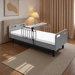 English Elm Electric Adjustable Home Care Bed with Silent OKIN Motor Memory Foam Mattress W2699S00130
