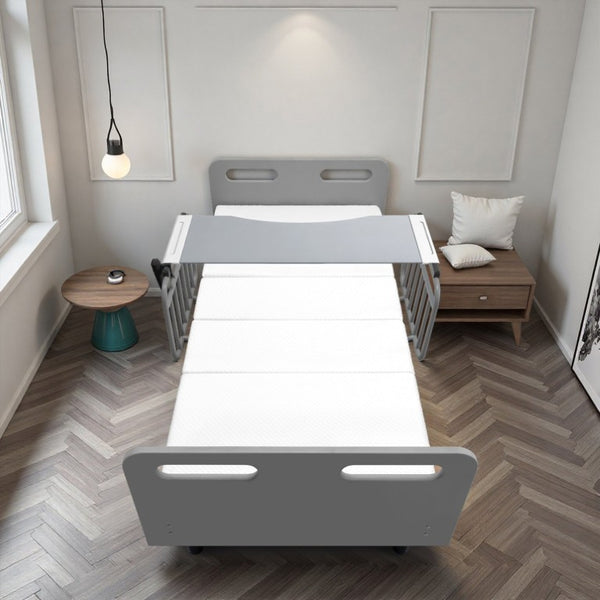 English Elm Electric Adjustable Home Care Bed with Silent OKIN Motor Memory Foam Mattress W2699S00130