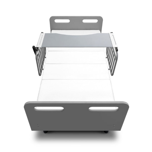English Elm Electric Adjustable Home Care Bed with Silent OKIN Motor Memory Foam Mattress W2699S00130