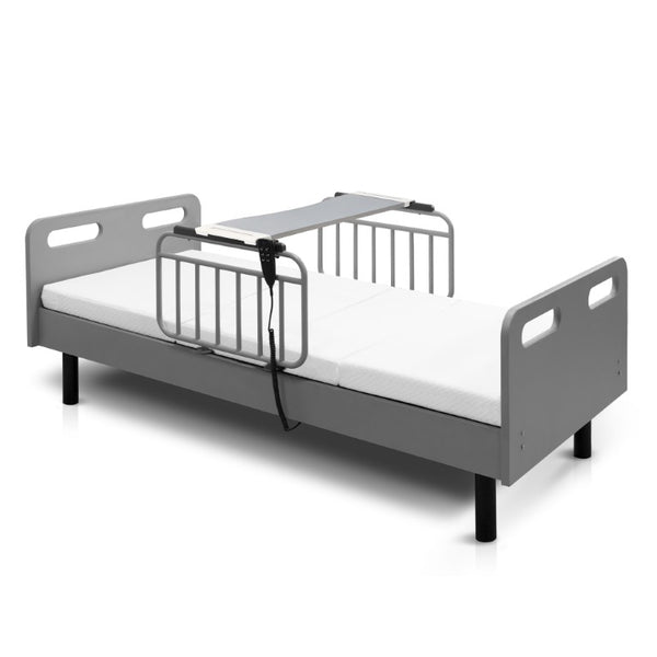 English Elm Electric Adjustable Home Care Bed with Silent OKIN Motor Memory Foam Mattress W2699S00130