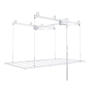 English Elm {Old:w2700p346224} Overhead Garage Storage Rack All Steel 370Lb Crank Lowering System W2700P494386