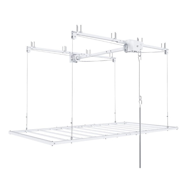 English Elm {Old:w2700p346224} Overhead Garage Storage Rack All Steel 370Lb Crank Lowering System W2700P494386