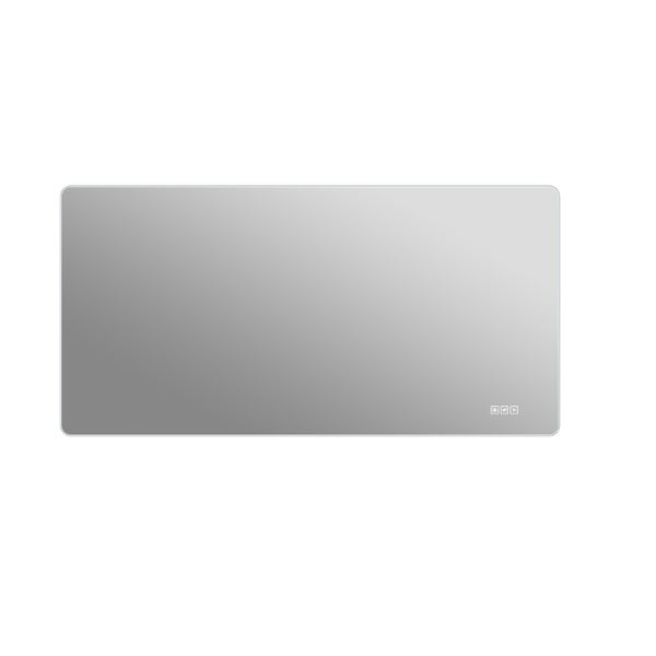 English Elm 48 Inch Frameless Backlit Bathroom Mirror with Anti-Fog Dimmable LED and Memory Function W2709P536893