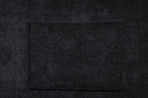 English Elm 55.32*39.76" Boucle Sofa Bed with Ottoman Deep Cushion Armrests Living Room Lounge Chair Black W2715P491930