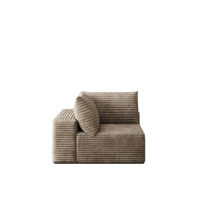 English Elm Cloud Modular Sectional Sofa Plush Corduroy Deep Seat Reversible Chaise Living Room W2824P303619