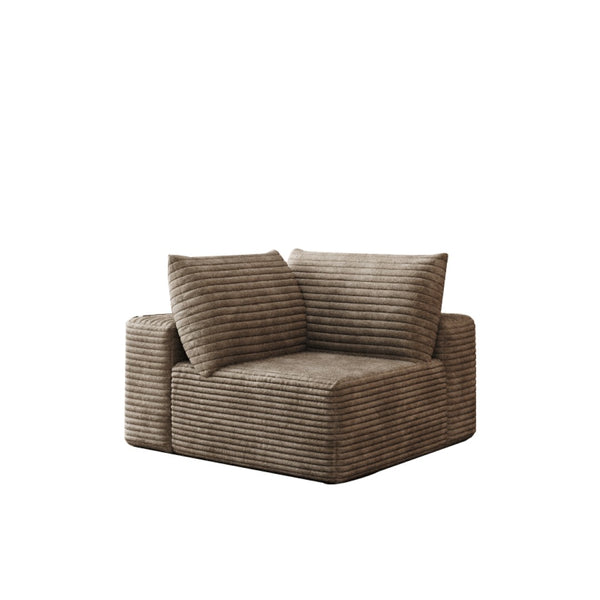 English Elm Cloud Modular Sectional Sofa Plush Corduroy Deep Seat Reversible Chaise Living Room W2824P303619