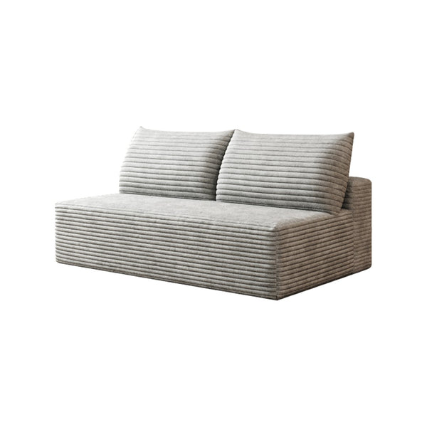 English Elm Cloud Modular Sectional Sofa Plush Corduroy Upholstered Deep Seat for Living Spaces W2824P304597