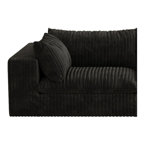 English Elm Cloud Modular Sofa Deep Seat Corduroy Upholstered Sectional for Living Room Lounge W2824P324519