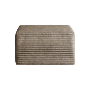 English Elm Sofa Ottoman Modular Sectional in Plush Corduroy with Reversible Chaise Configuration Camel W2824P492209