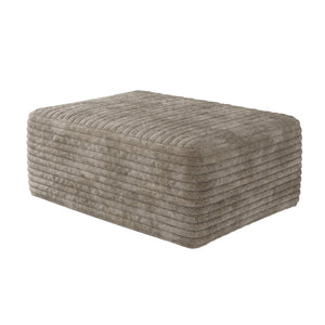 English Elm 37.40Sofa Ottoman Plush Corduroy Low Profile Floor Lounge Seat for Living Room W2824P496514