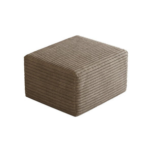 English Elm Sofa Ottoman Modular Sectional in Plush Corduroy Ready to Use for Modern Living Camel W2824P510997